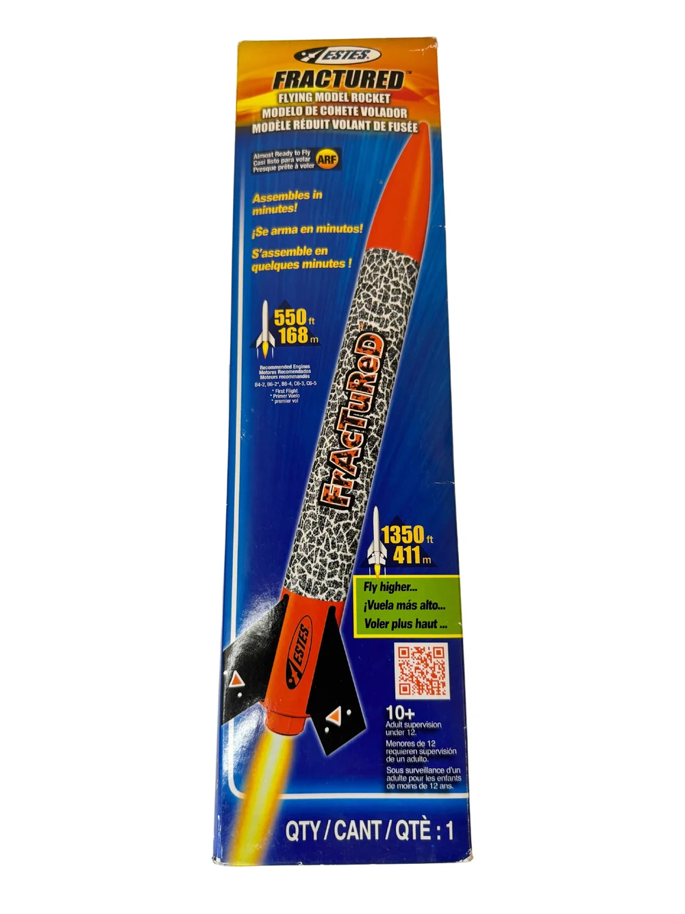 Buy Estes Fractured Flying Model Rocket Kit - #2490 — Launch Lab